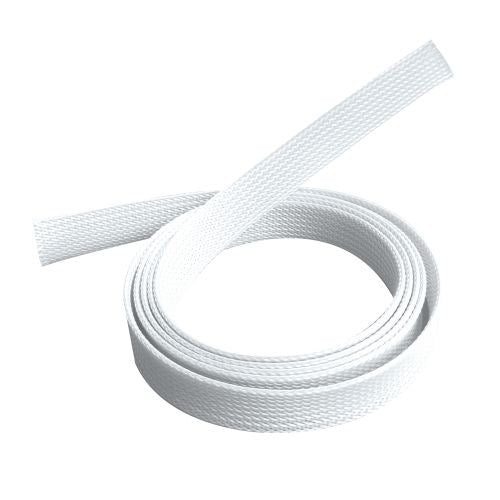 Brateck Braided Cable Sock (20mm/0.79' Width)  Material Polyester Dimensions1000x20mm -- White Brateck Braided Cable Sock (20mm/0.79' Width)  Material Polyester Dimensions1000x20mm -- White